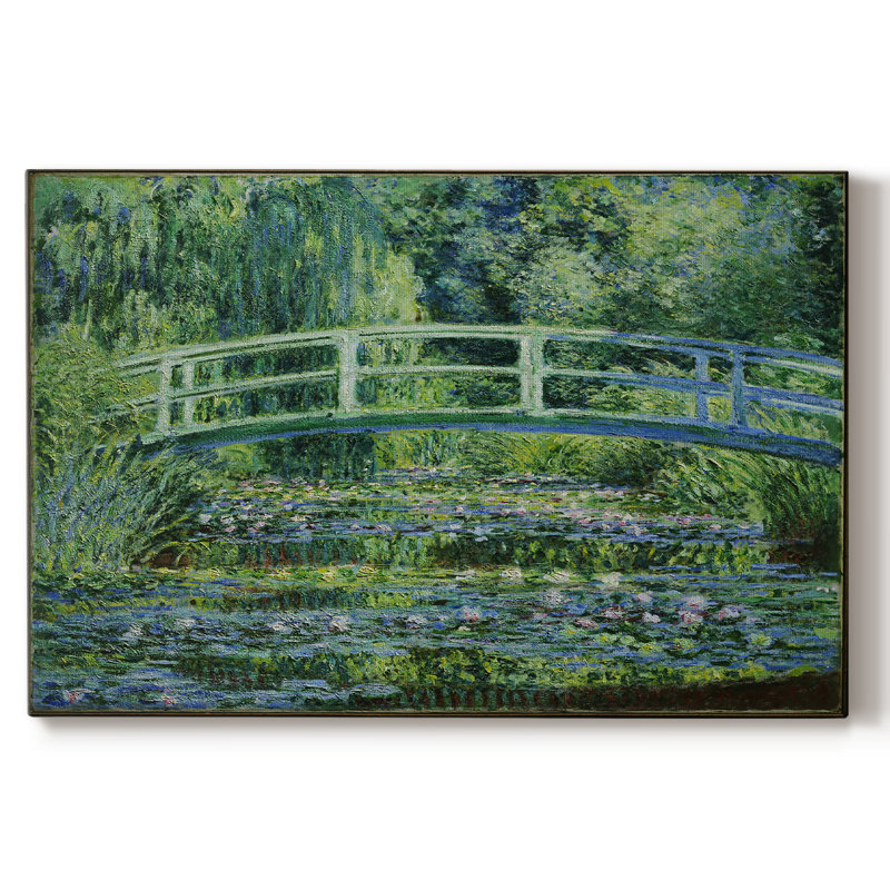 Paysage rétro - CI, H 41 po x l 61 po x P 1,5 po, Toile tendue
