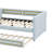 Upholstered Daybed Frame With Pull-Out Trundle-1774924732