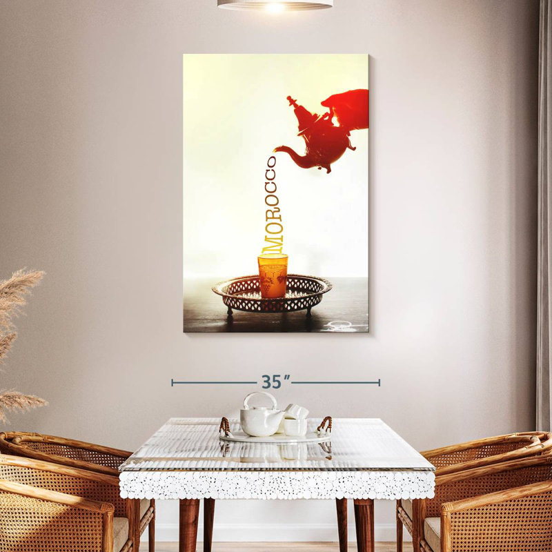 Yarlin Moroccan Tea, 48" H x 32" W