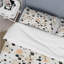 Ensemble de housse de couette en microfibre blanc et noir Explosion I-500763496