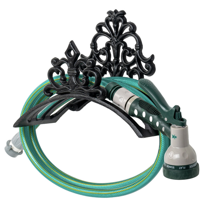 Iron  Cast Wall Garden Hose Holder
