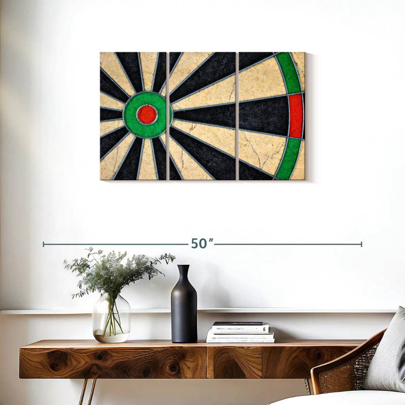 Senne Rustic Dartboard, 20" H x 33" W