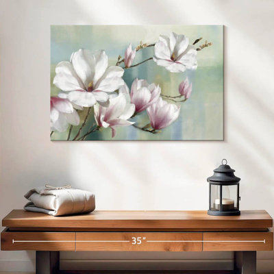 Fleurs de magnolia blanc Harnek
