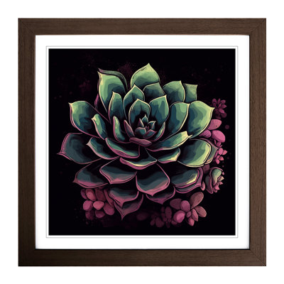Succulent - Framed Print
