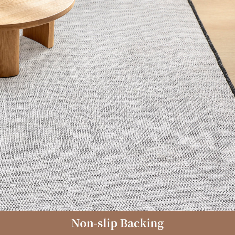 Washable Area Rug for Living Room or Bedroom - Soft & Easy to Clean - Modern Brown Carpet - Versatile Home Decor - Size: 5x7ft (152x213cm) - USA Specification