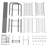 Adjustable Stainless Steel Two Tier Dish Rack