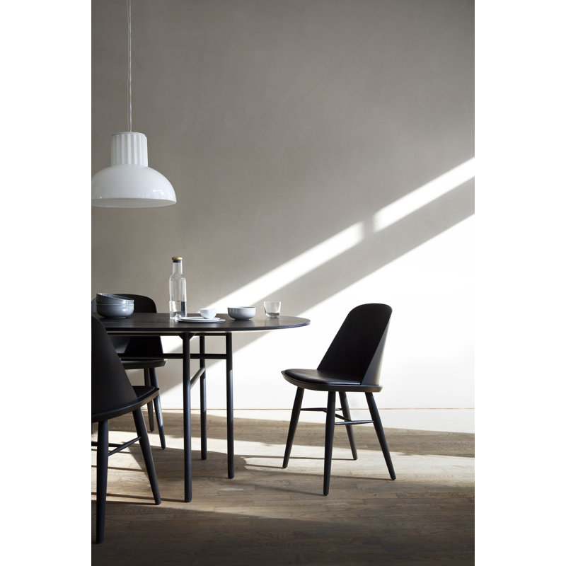 Snaregade Dining Table, 37.4" W x 82.7 L, Black Oak