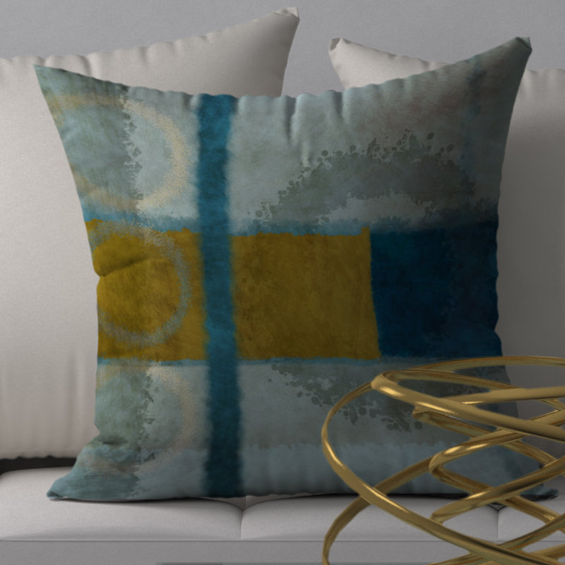 Housse de coussin carrée élégante, 20 po X 20 po