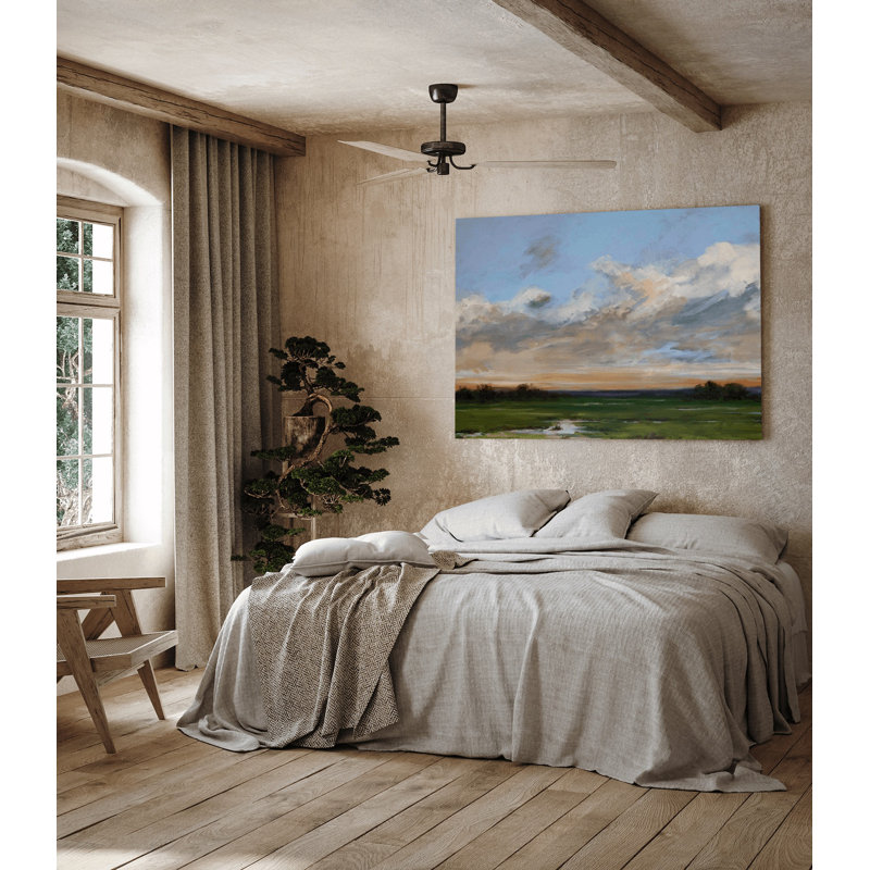 Solace I - Artist Enhanced Canvas Print, Black Framed Canvas, 20" H x 24" W x 1.75" D