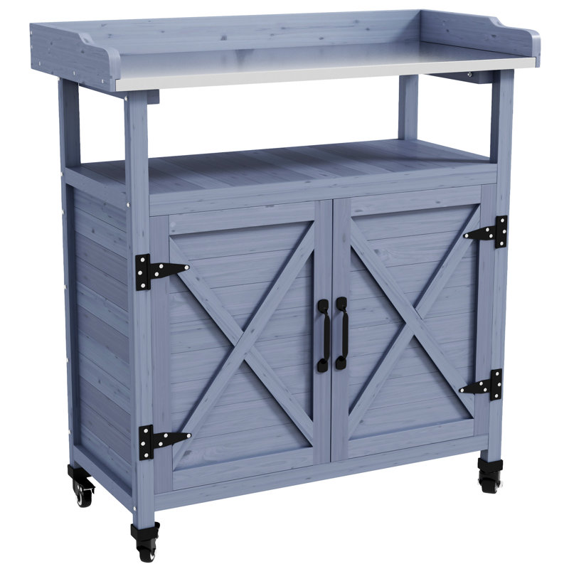 Banc de rempotage extérieur Outsunny