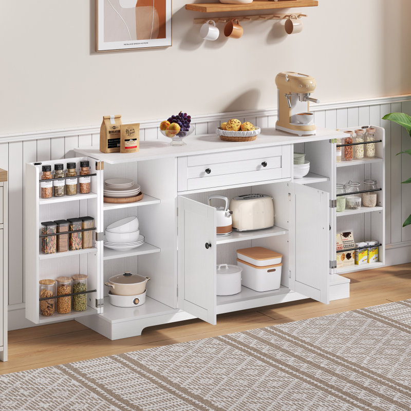 138cm Sideboard, White