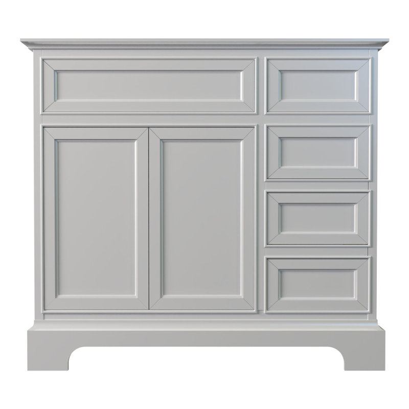 Shelby 36'' Single Bathroom Vanity Base Only, White