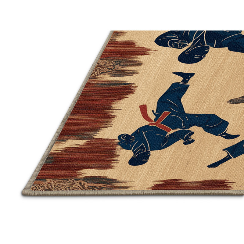  Tapis de sport lavable Taekwondo, Rectangle 6 pi x 9 pi
