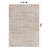 Striped Texture Linen Beige Indoor High-Low Area Rug-999393062