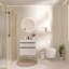 Meuble-lavabo mural avec lavabo en acrylique intégré-287879204-287879202