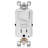 Leviton SmartlockPro 15 Amp 125 Volt Watthite GFCI Outlet 5-15R 1 Pack