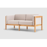 Haven Teak Outdoor Sofa with Sunbrella Cushions