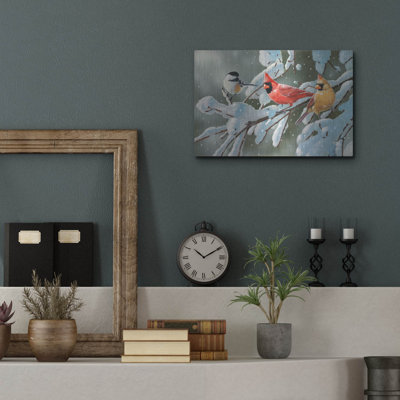 Winston Porter «Heavy Snowfall» par William Vanderdasson, art mural en métal