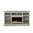 65 inch Fireplace TV Stand, for TVs up to 75 inches, Sandstone Finish