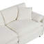 Canapé moderne et confortable en chenille 2 places pour la maison et le bureau, beige