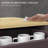 Cabinets, Modern Kitchen Storage with Solid Wood Top, 2 Drawers, Doors &amp; Adjustable Shelf | Walnut Brown | Dining Room