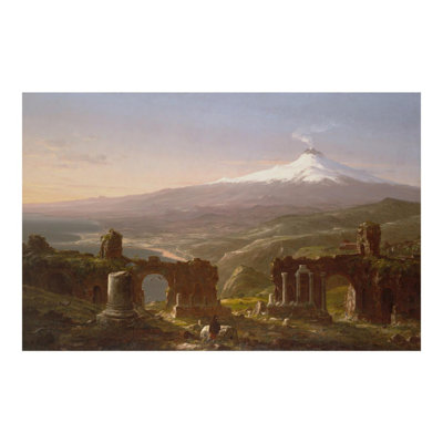 Mount Etna from Taormina by Thomas Cole - Giclee Print