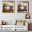 Tablette rustique, art mural de cuisine de ferme, Willmer-1418865077-1418865079