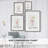 Martini Bow Framed Print - Solid Wood