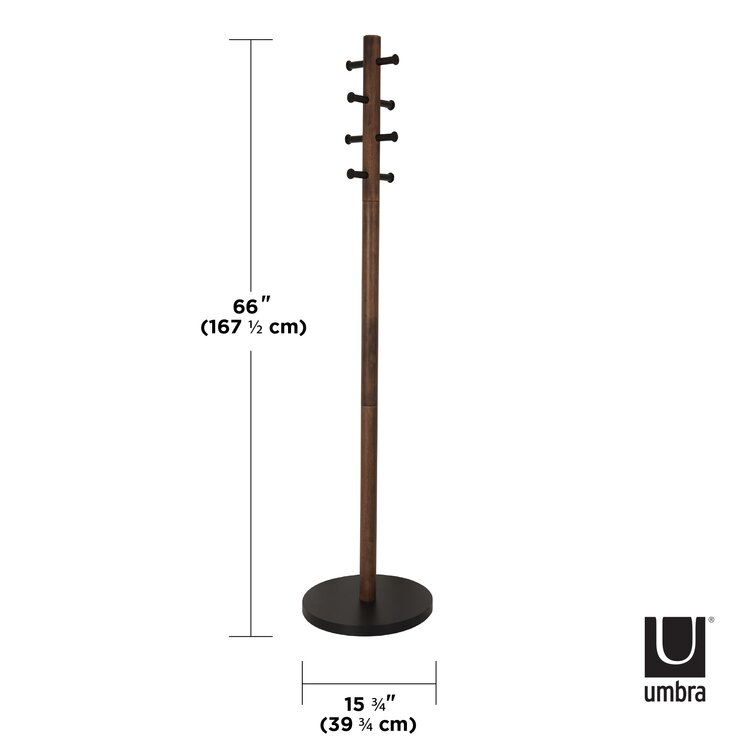 Pillar 8 - Hook Freestanding Coat Rack & Reviews