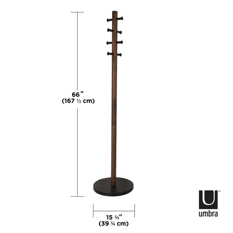 Umbra Pillar Freestanding 8 - Hook Coat Rack & Reviews
