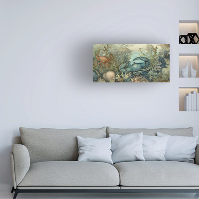 Sasha Deep Blue Sea IV Canvas Art