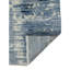 Tapis bleu en laine / viscose noué à la main saphir Hermitage Alyanna-68021807