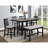 Stylish And Versatile Counter Height Bench For Dining And Kitchen Spaces