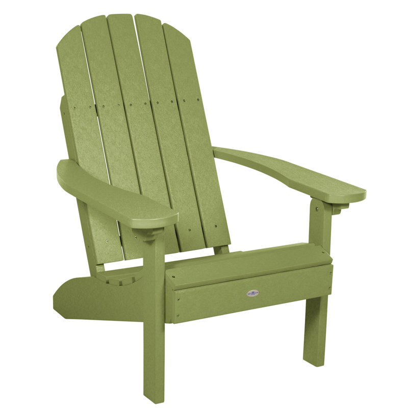 Willmar Classic Outdoor Adirondack Chair, Green