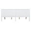 Lit de jour double, blanc