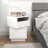 Rotatable Nightstand Table With 2 Drawers-1371068282