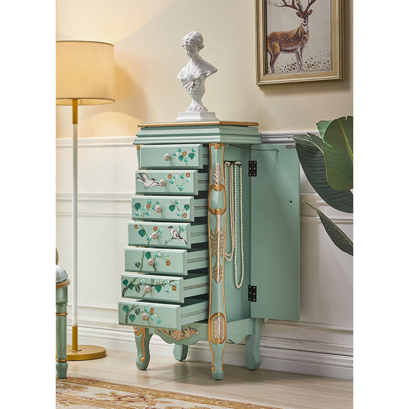 Armoire à bijoux American Country