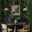 Black and Green Banana Leaf Wallpaper