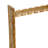 Rustic 16 Rolling Rod Rack