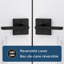 Levier de porte de passage Halifax pour couloir / garde-robe-97991891-97991890