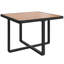 6 - Person Solid Wood Patio Dining Set Square Table