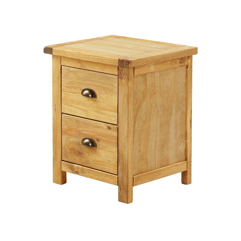 Sarkar 45cm W Plywood / Laminate Board Bedside Table