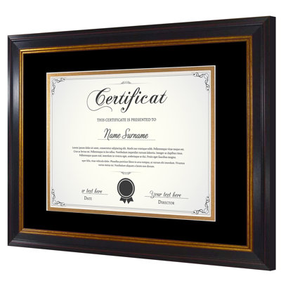 Bouck Document Picture Frame
