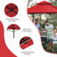 Pavillon de jardin en acier pour barbecue l 8 pi. x P 5 pi.-86138927