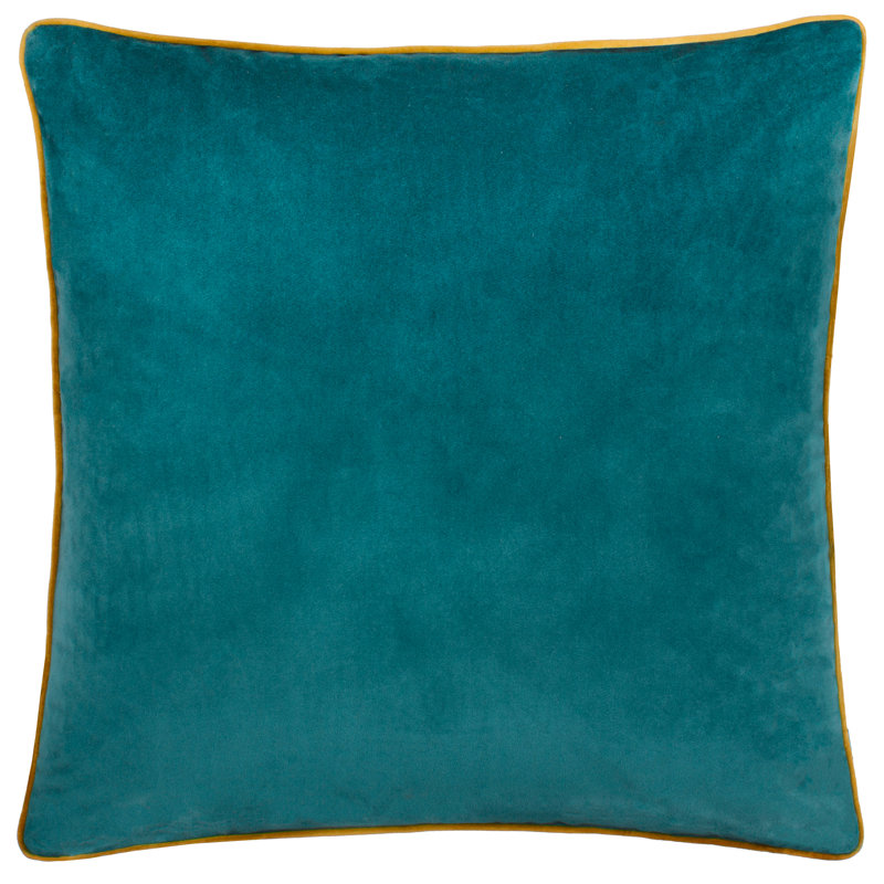 Meridian Square Cushion, Teal, Square 55cm, Pillow Cover Only - No Insert