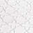 12.2" x 12.2" Star and Cross Glossy Terracotta Floor & Wall Mosaic Tile-119293496