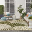 Tapis intérieur / extérieur floral Aril-297036999