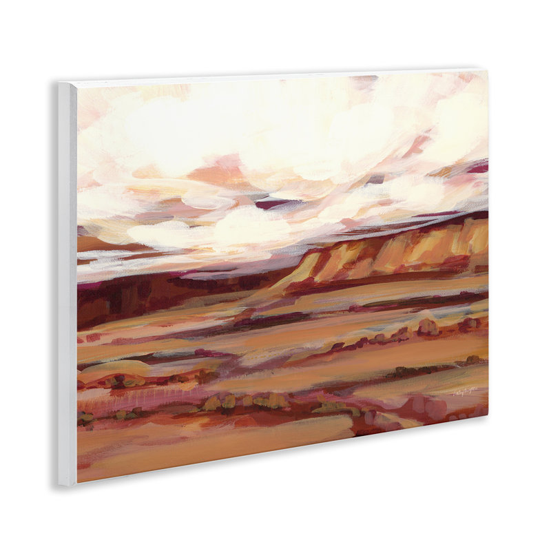 Art mural mauve Mesa par Haley Knighten
