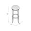 Newport 30" Swivel Bar Stool-1502670745