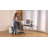 Kroen High Back Ergonomic Executive Office Chair with Flip-up Armrests (Beige)-291726625